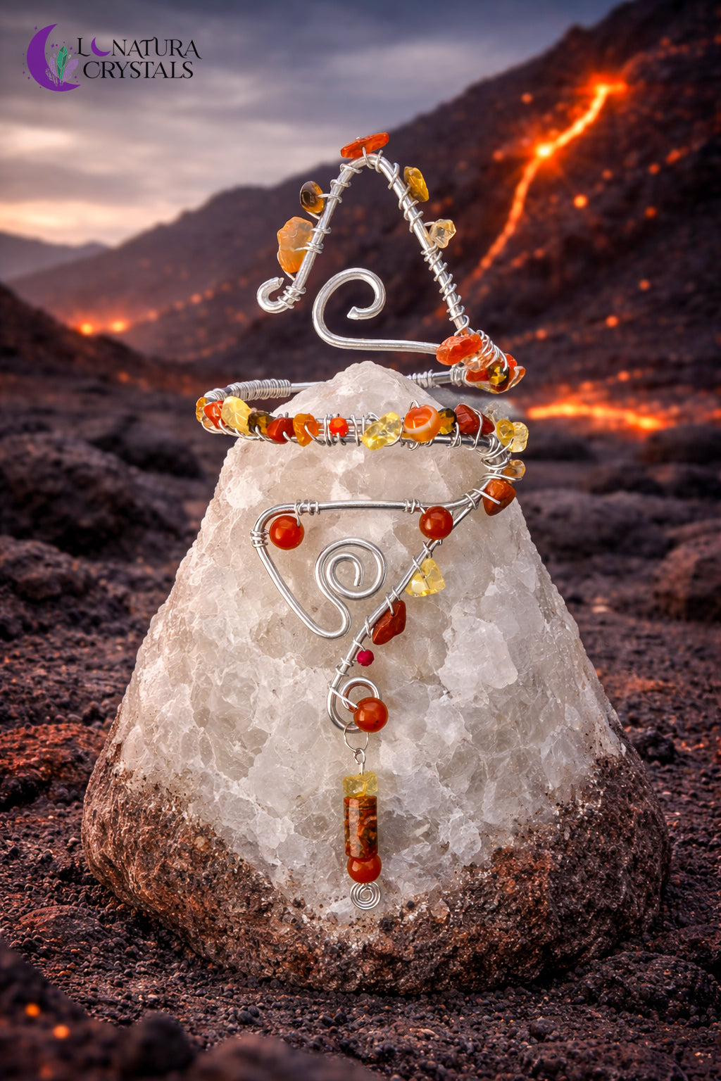 Cuff • Portal Fénix | Pieza 1 | Joyería Artesanal Ritualizada