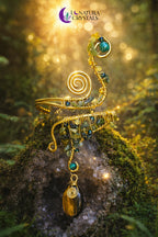 Portal Abundancia • Pieza 2 | Cuff de Brazo | Joyería Artesanal Ritualizada