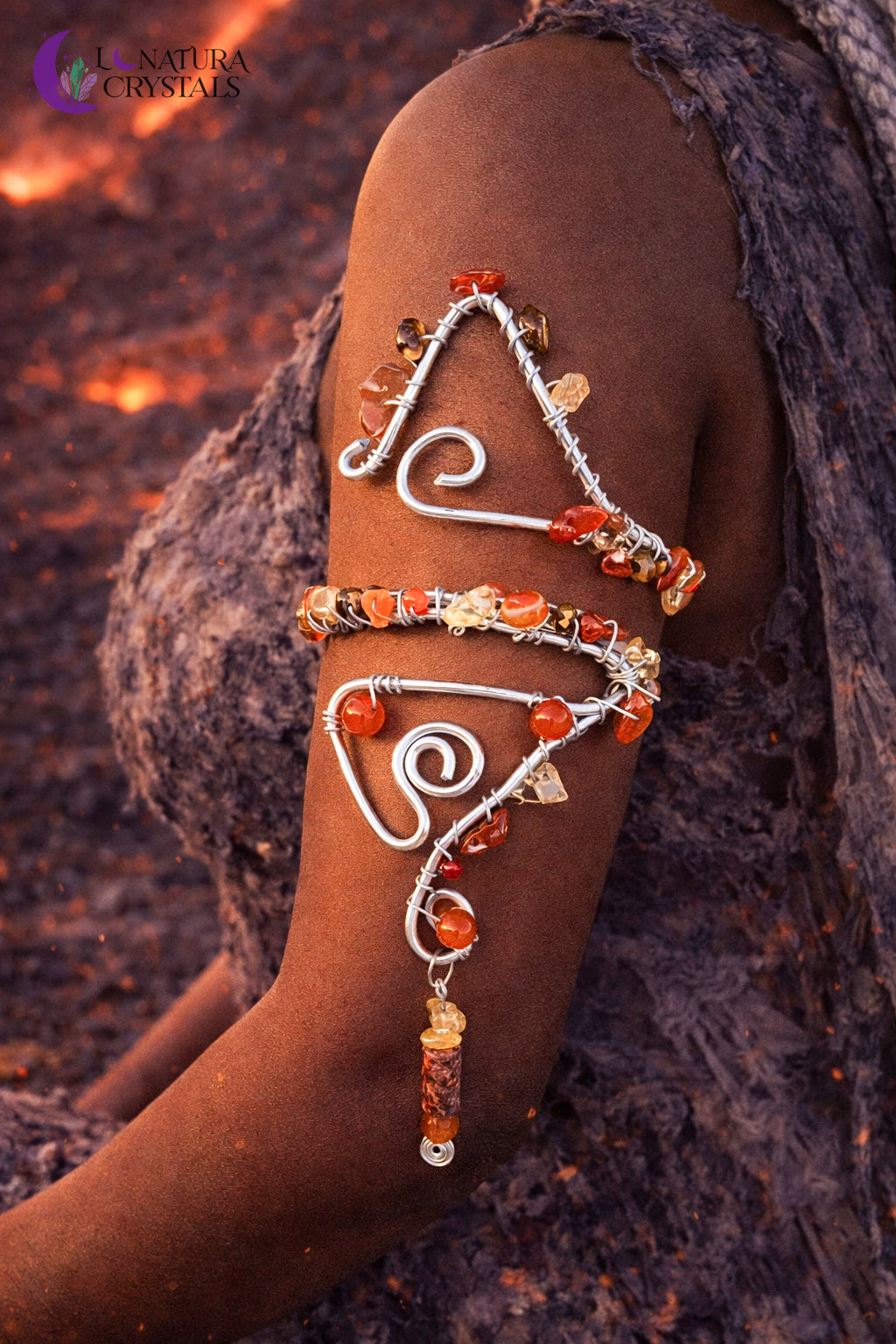 Cuff • Portal Fénix | Pieza 1 | Joyería Artesanal Ritualizada