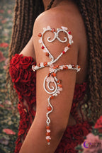 Portal Amor • Pieza 1 | Cuff de Brazo | Joyería Artesanal Ritualizada