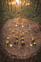 Ear Cuffs • Portal Abundancia | Pieza 5 | Joyería Artesanal Ritualizada • Set de 2