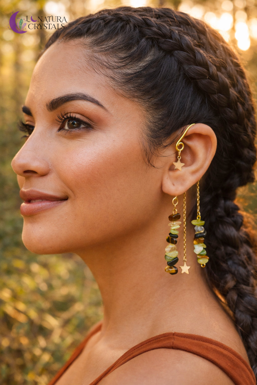 Ear Cuffs • Portal Abundancia | Pieza 5 | Joyería Artesanal Ritualizada • Set de 2