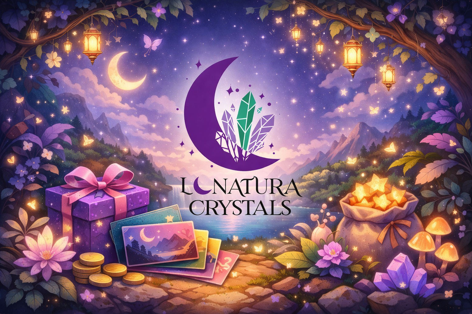 Tarjeta Regalo LuNatura Crystals · Regala un Portal de Intención