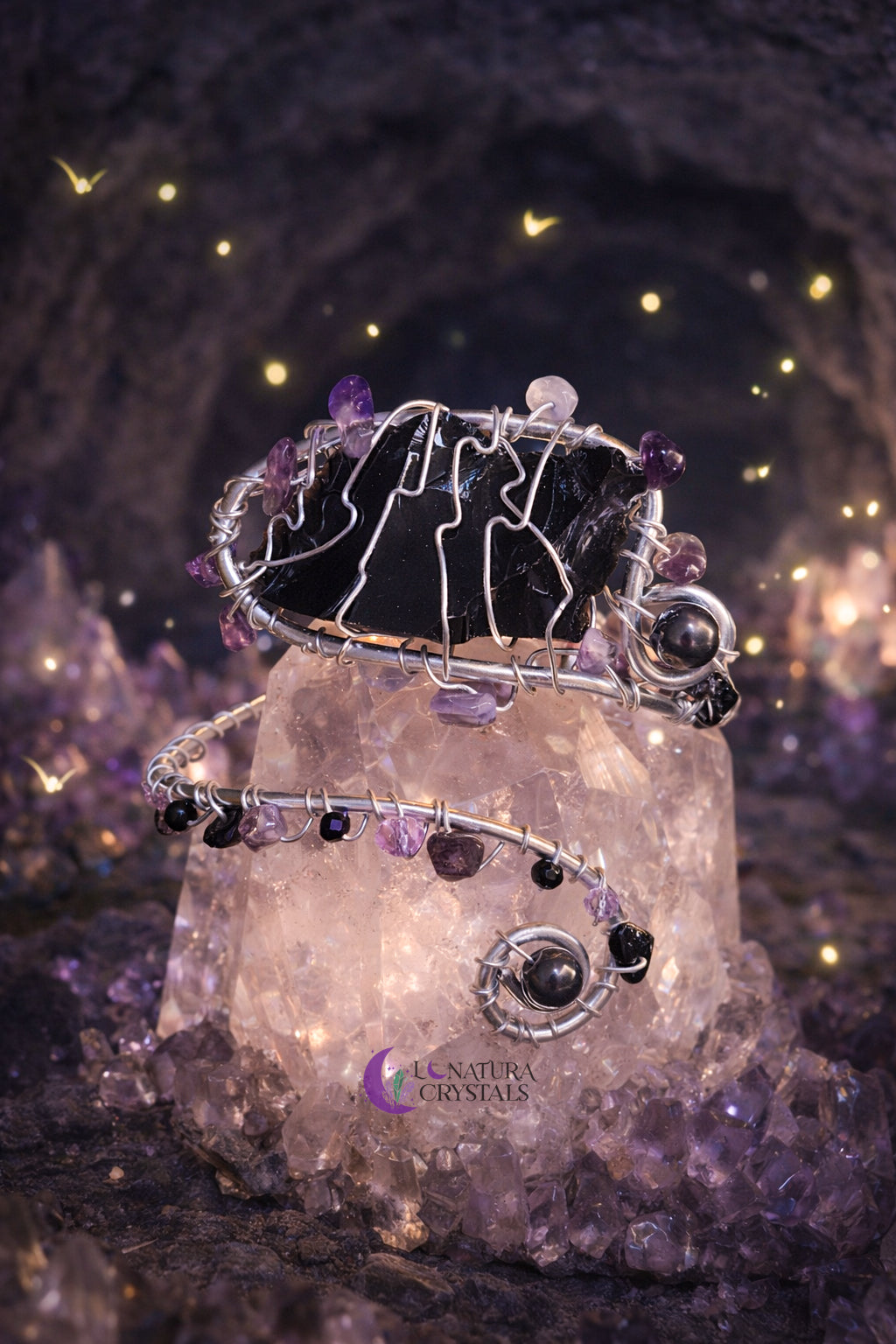 Cuff • Portal Protección | Pieza 2 | Joyería Artesanal Ritualizada