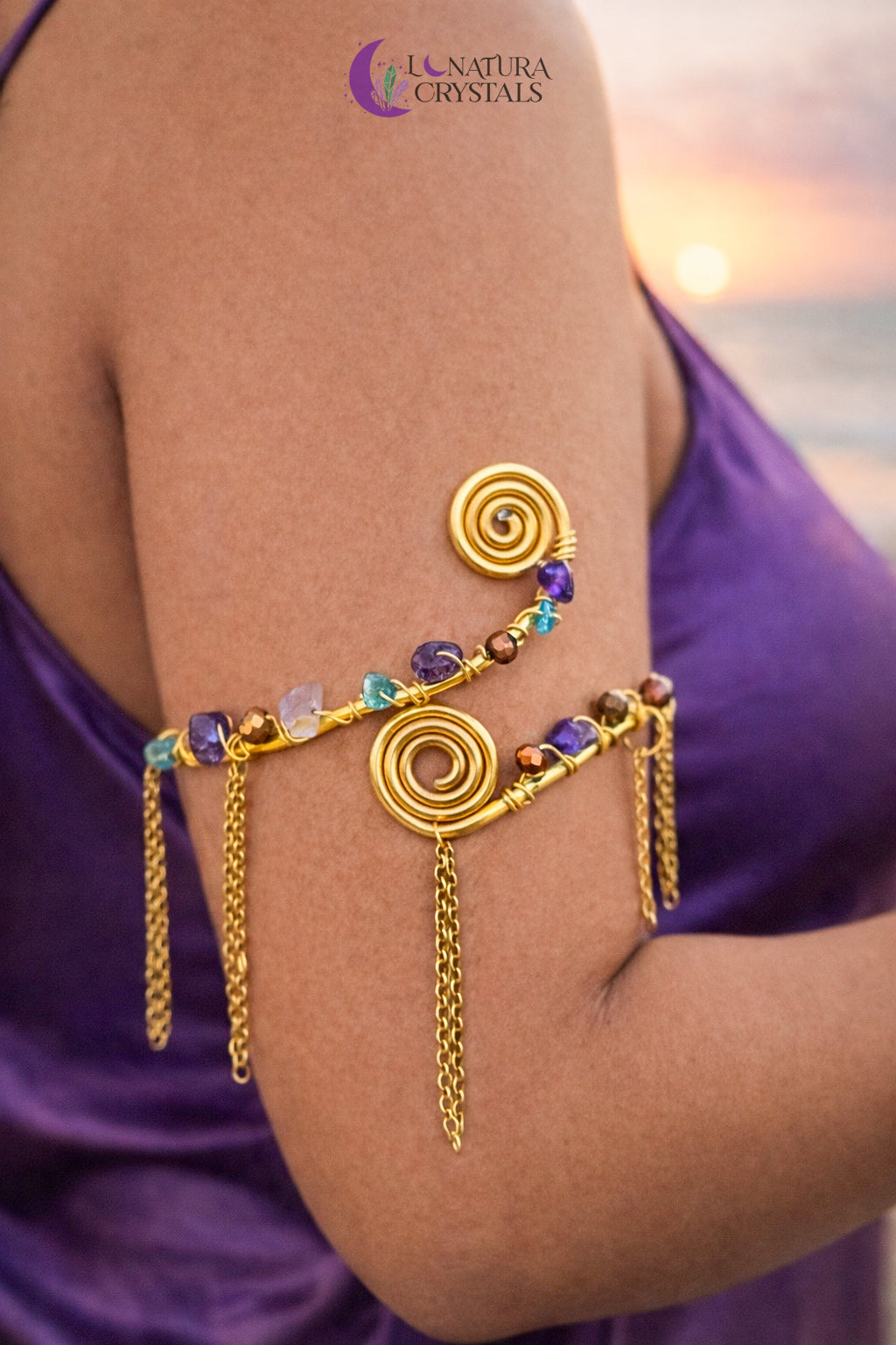 Portal Calma • Pieza 7 | Cuff de Brazo | Joyería Artesanal Ritualizada