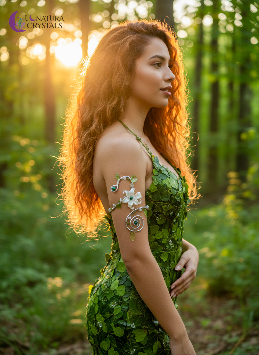 Portal Abundancia • Pieza 9 | Cuff de Brazo | Joyería Artesanal Ritualizada