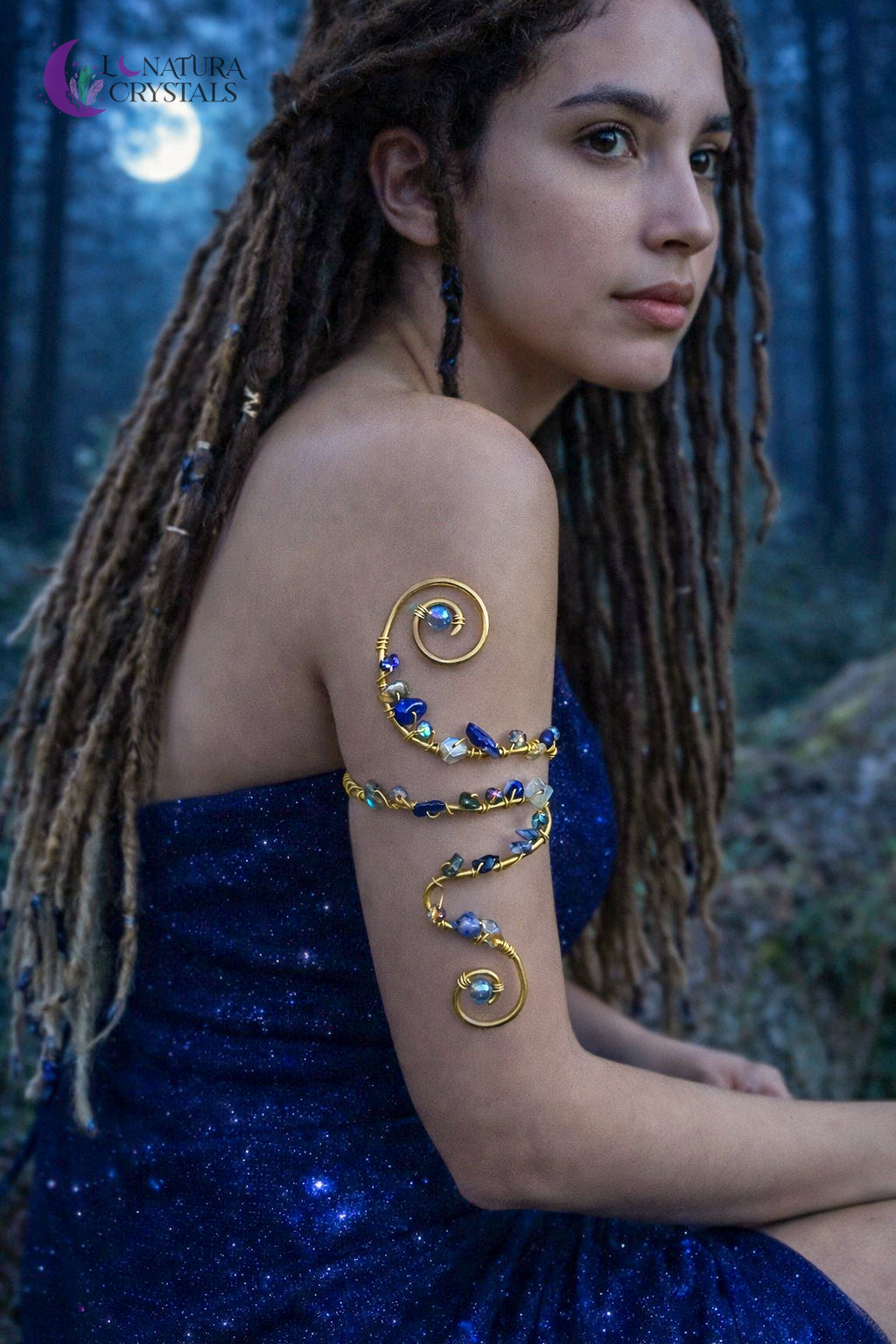 Portal Protección • Pieza 4 | Cuff de Brazo | Joyería Artesanal Ritualizada