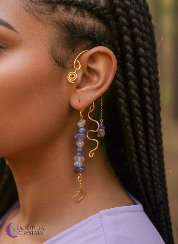 Portal Calma • Pieza 11 | Cuff de Orejas | Joyería Artesanal Ritualizada