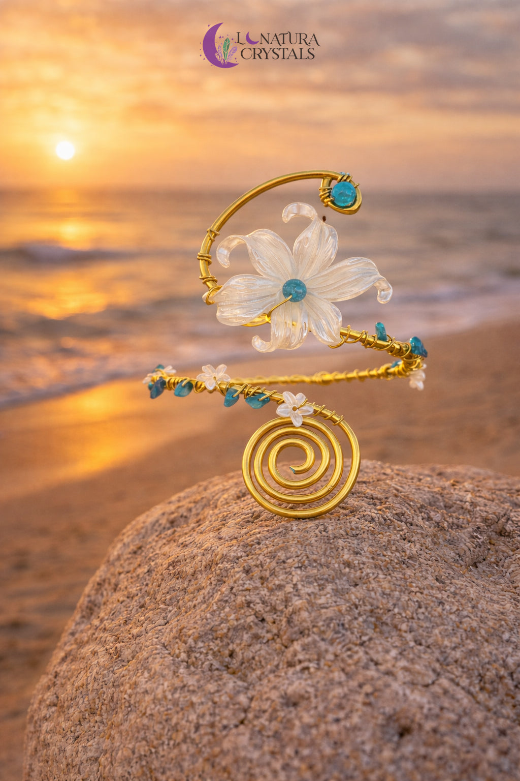 Portal Calma • Pieza 9 | Cuff de Brazo | Joyería Artesanal Ritualizada