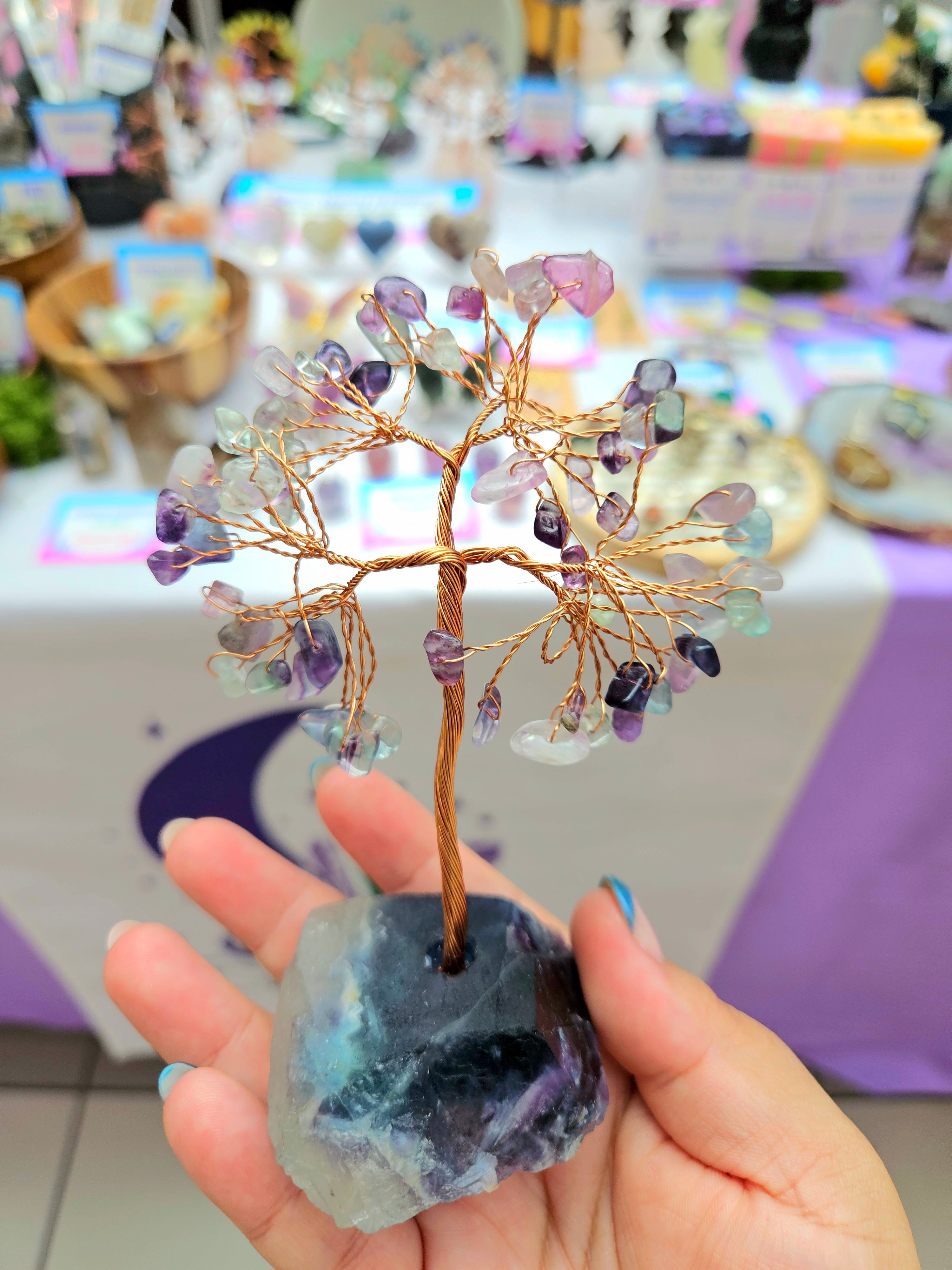 Árbol Bonsai de Cuarzo / Piedra Semipreciosa