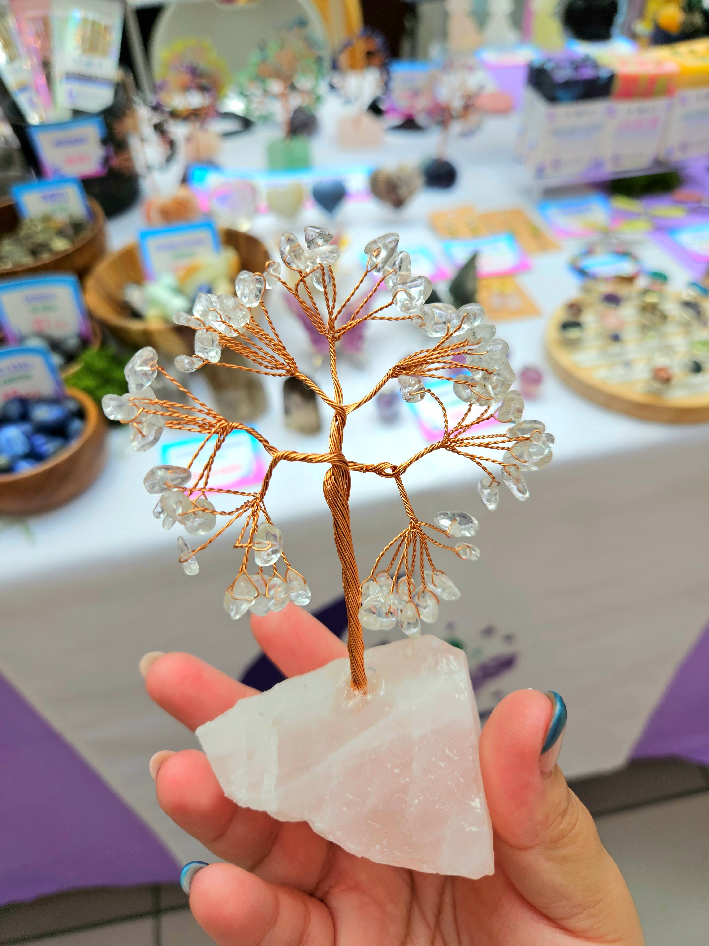 Árbol Bonsai de Cuarzo / Piedra Semipreciosa