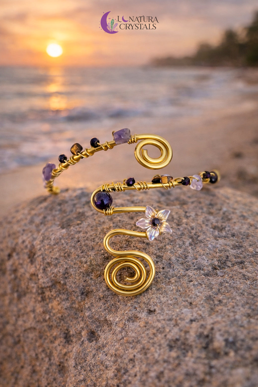 Portal Protección • Pieza 8 | Cuff de Brazo | Joyería Artesanal Ritualizada