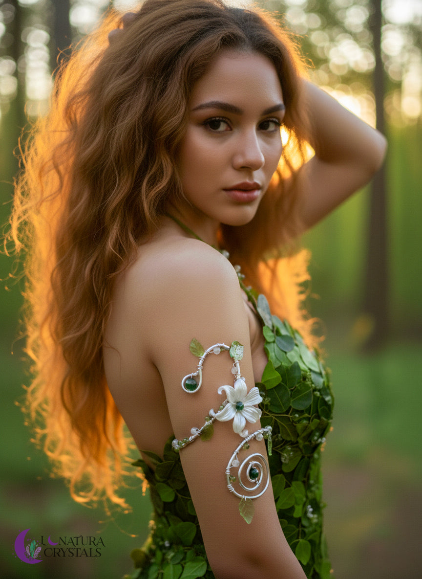 Portal Abundancia • Pieza 9 | Cuff de Brazo | Joyería Artesanal Ritualizada