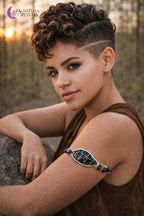 Portal Protección • Pieza 3 | Cuff de Brazo | Joyería Artesanal Ritualizada