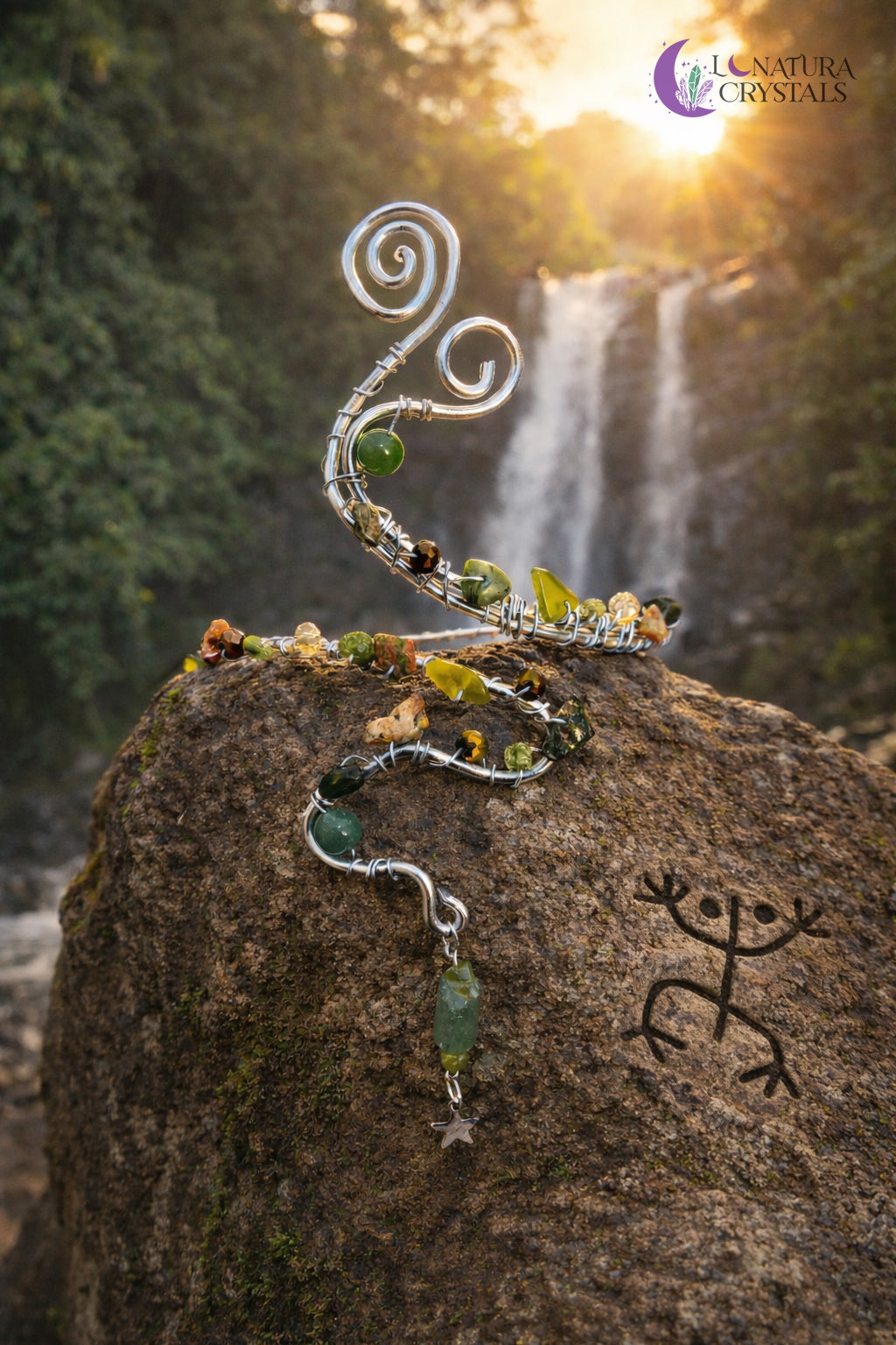 Portal Abundancia • Pieza 6 | Cuff de Brazo | Joyería Artesanal Ritualizada