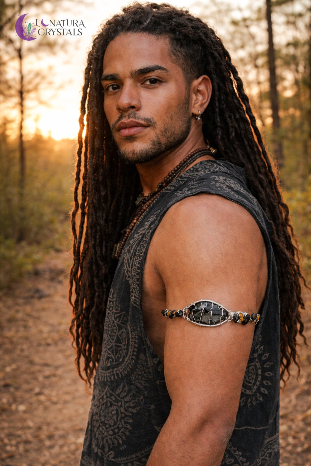 Portal Protección • Pieza 3 | Cuff de Brazo | Joyería Artesanal Ritualizada