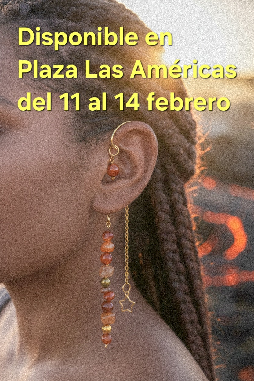 Portal Fénix • Pieza 6 | Cuffs de Orejas | Joyería Artesanal Ritualizada