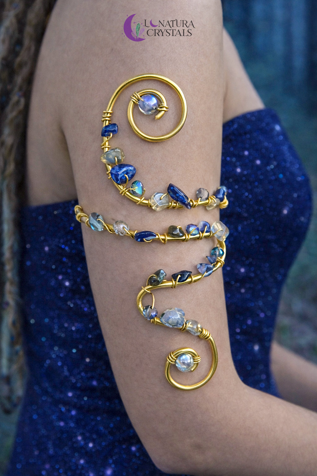 Portal Protección • Pieza 4 | Cuff de Brazo | Joyería Artesanal Ritualizada