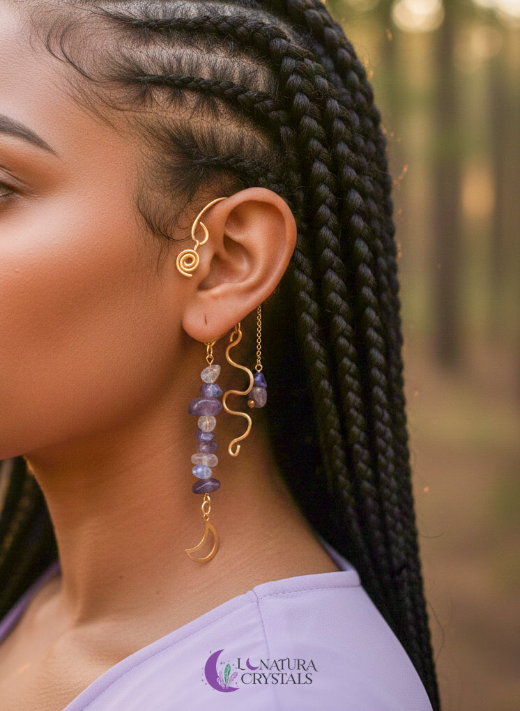 Portal Calma • Pieza 11 | Cuff de Orejas | Joyería Artesanal Ritualizada