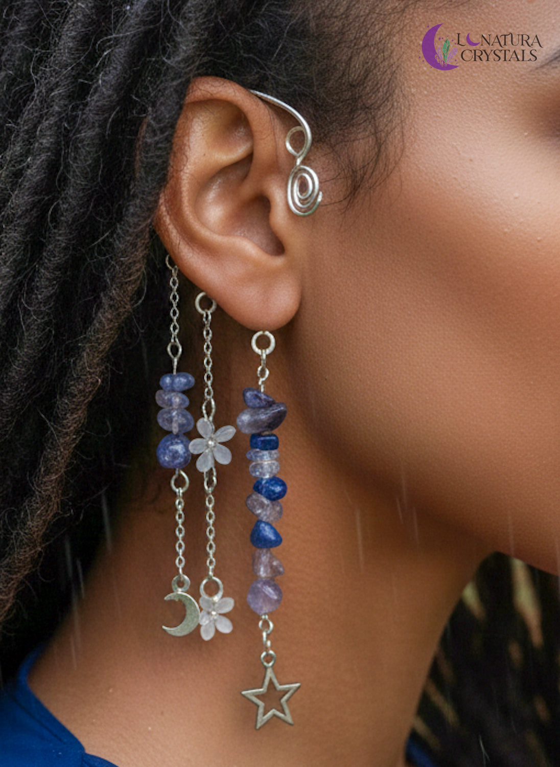 Portal Calma • Pieza 5 | Cuffs de Orejas | Joyería Artesanal Ritualizada • Set de 2