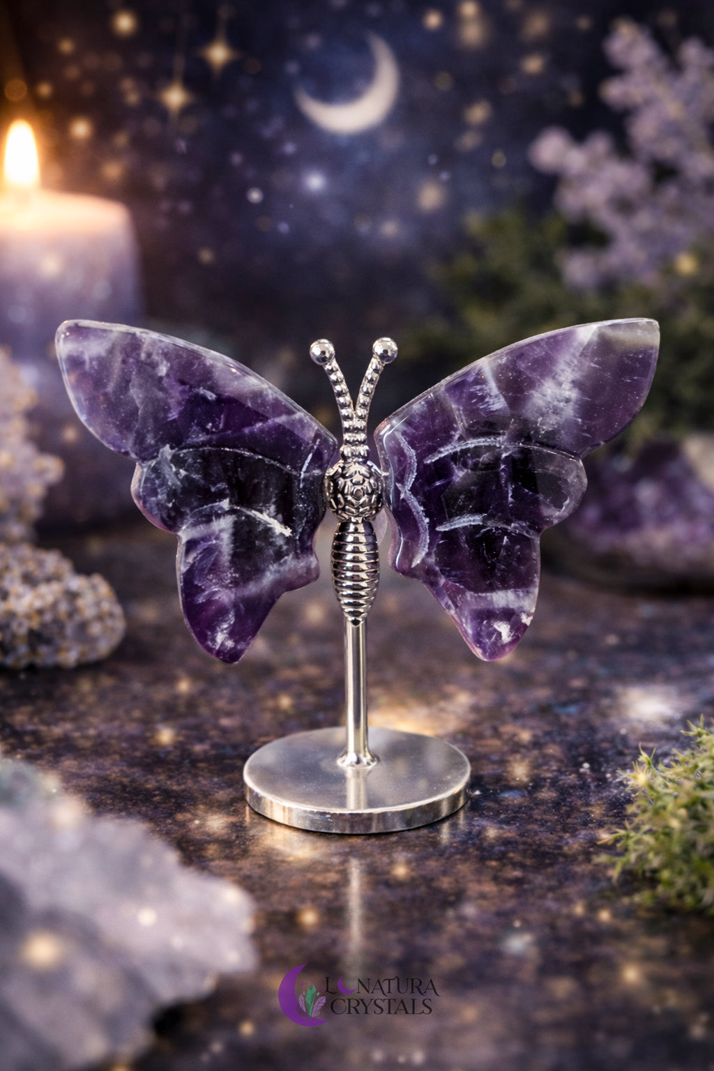 Mariposas de Piedras Naturales