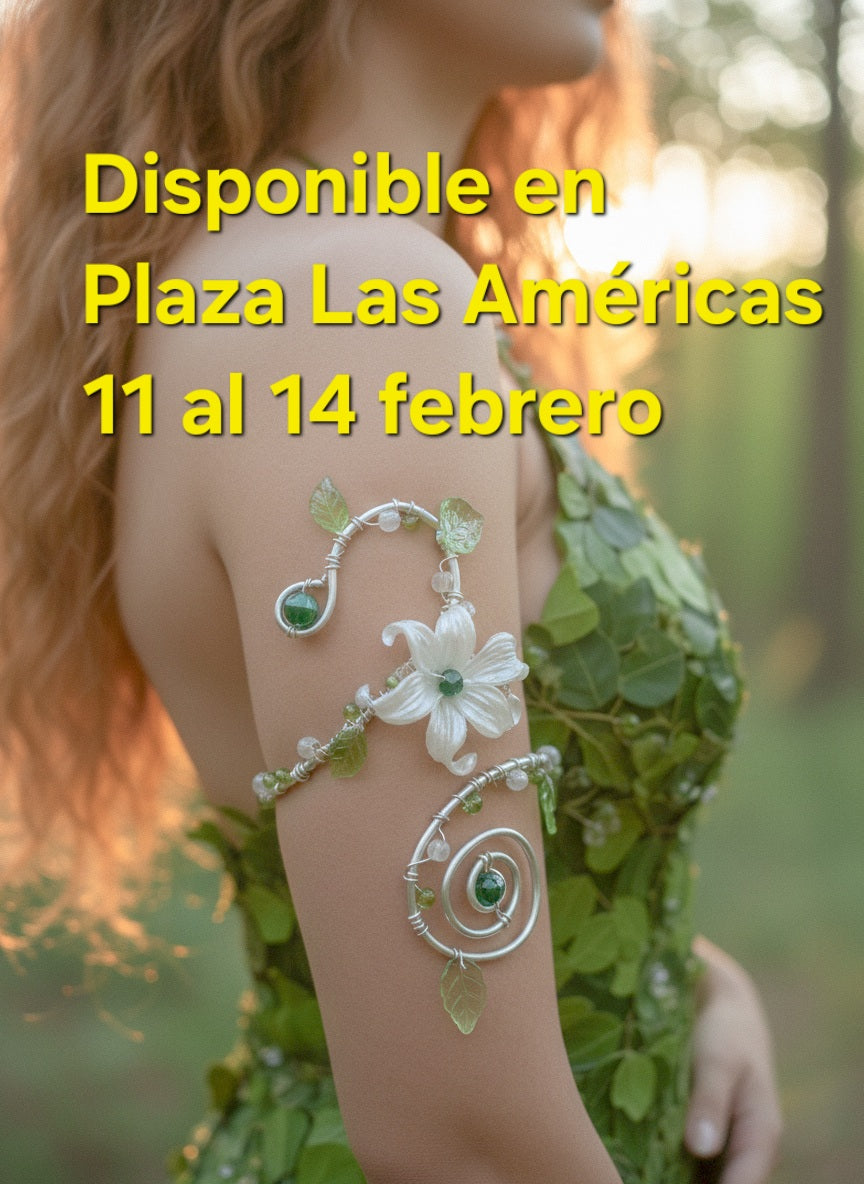 Portal Abundancia • Pieza 9 | Cuff de Brazo | Joyería Artesanal Ritualizada