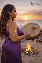 Portal Calma | Cuff de Brazo | Joyería Artesanal Ritualizada