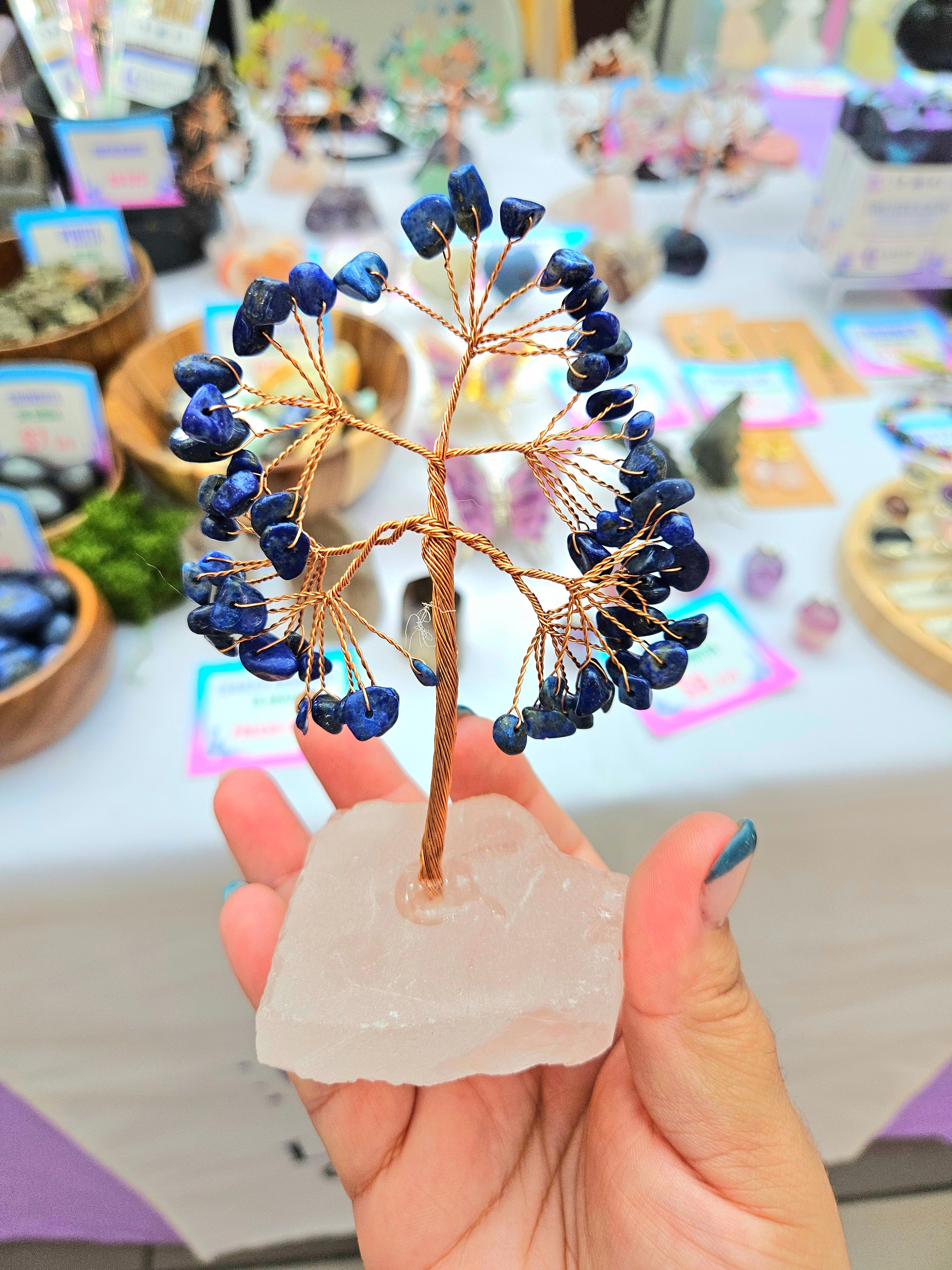 Árbol Bonsai de Cuarzo / Piedra Semipreciosa